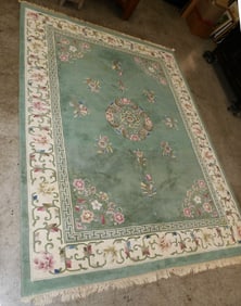 9'1" by 12'6" handmade rug