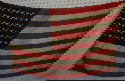 vintage 48 star American flag