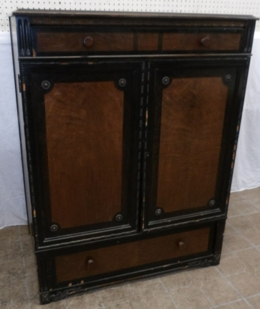 antique walnut cabinet by Sligh (1 of 3)