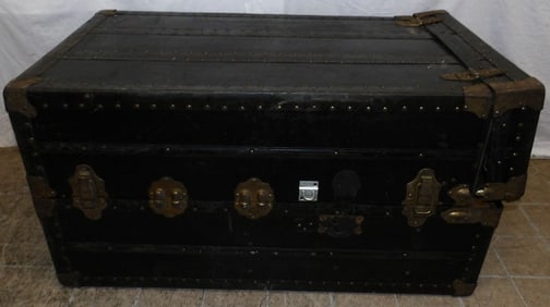 vintage travel trunk
