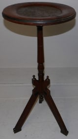 Antique Walnut Victorian Plant Stand