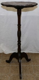 Antique Oak Plant Stand