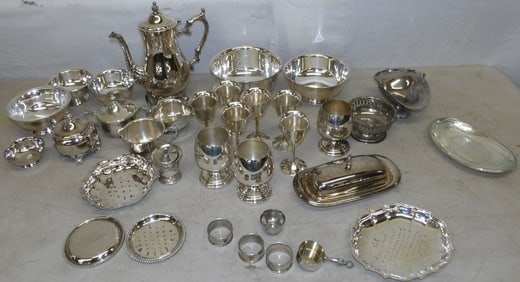 Lot of Silverplated Items
