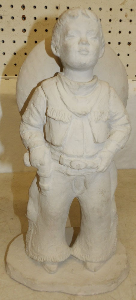 Painted Ceramic Figure (1 of 6)