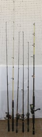 Lot of Fishing Rods