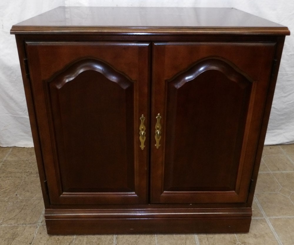 Cherry Two Door Cabinet (1 of 4)