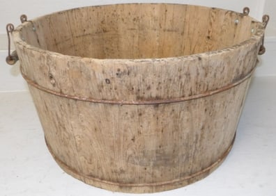 Antique Pine Wash Tub
