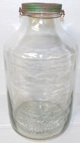 Large Vintage Country Store Glass Jar