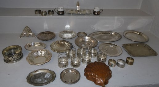 Lot of Silverplated Items