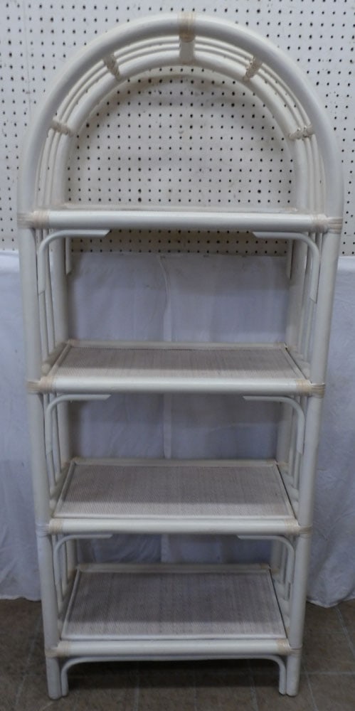 Painted Rattan Shelf (1 of 6)