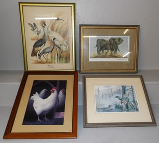 Lot of Framed Prints