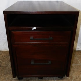 Modern Cherry Cabinet