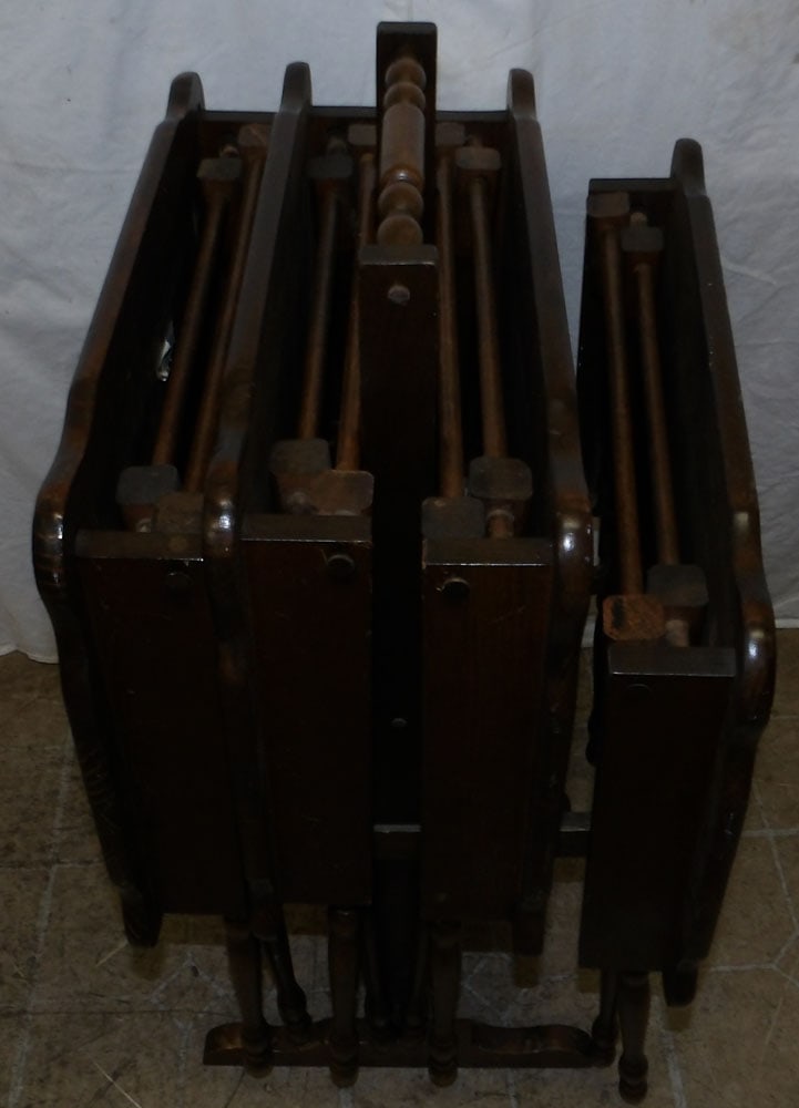 Set of Pine TV Tables (1 of 4)