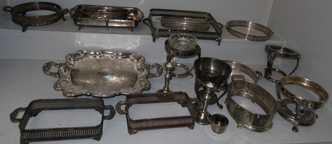 Lot of Silverplated Items