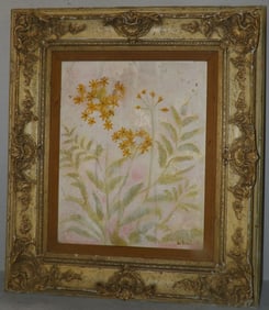 Framed Oil on Canvas