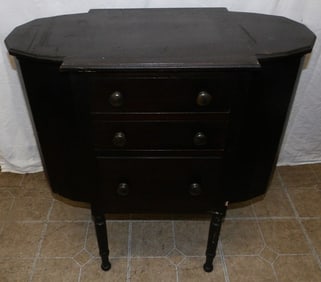 Mahogany Martha Washington Sewing Stand