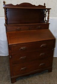 Mahogany Slant Front Desk