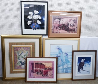 Lot of Framed Prints