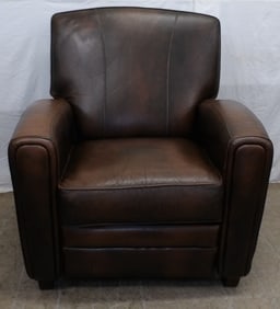 Leather Upholstered Recliner