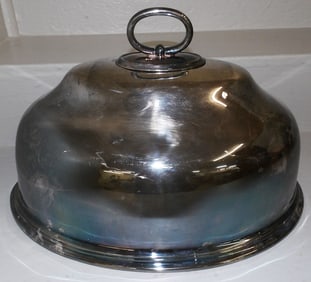 Silverplated Meat Dome by Walker & Hall Sheffield, England