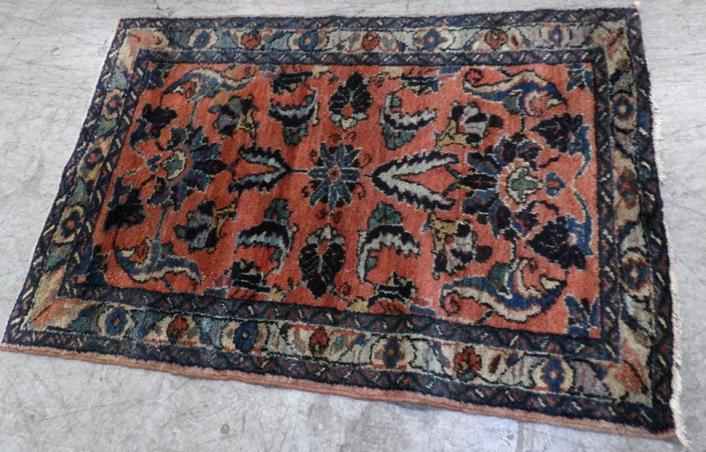 4' x 2' 8" Antique Handmade Oriental Rug (1 of 4)