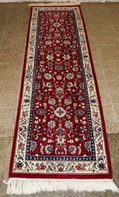 2'8" by 9' 1" handmade oriental rug