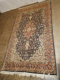 8' by 4'7" antique oriental rug