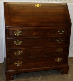 cherry slant front desk by Statton