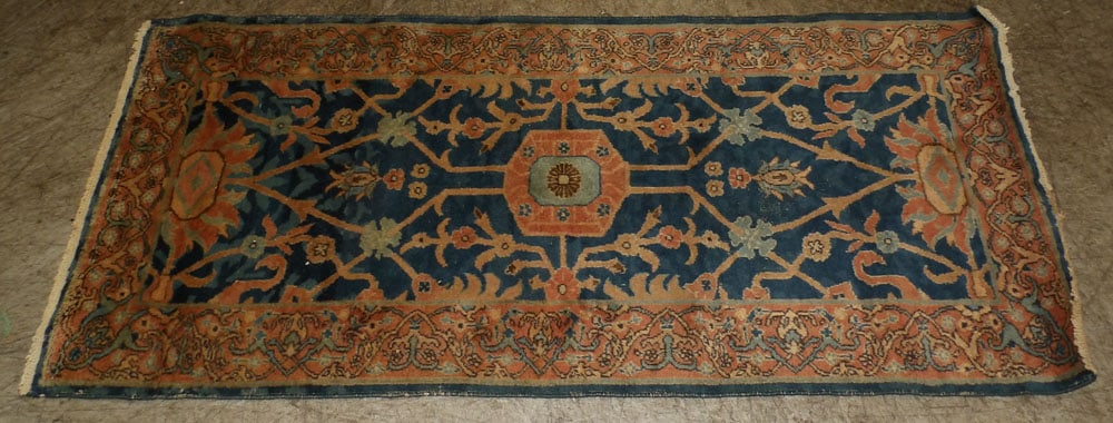 2'7" x 5' 10"antique handmade oriental rug (1 of 4)
