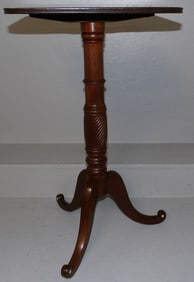 19th Century Mahogany Candlestand