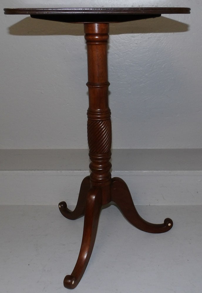 19th Century Mahogany Candlestand (1 of 4)