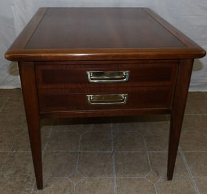 Mid Century Modern One Drawer End Table by Lane