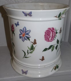 Painted Porcelain Jardiniere by Limoges