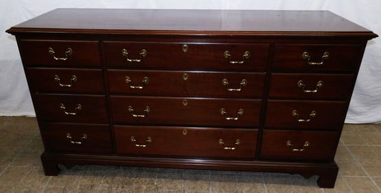 Mahogany Twelve Drawer Chest by Link Taylor