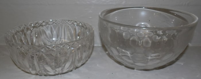 Orrefors & Waterford Crystal Bowls