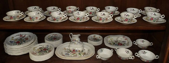 79 Pieces of Copeland Spode China