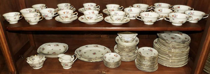 91 Pieces of Bavarian China, "The Colwyn"