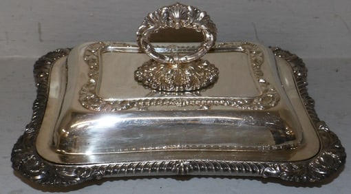 Silverplated Covered Dish
