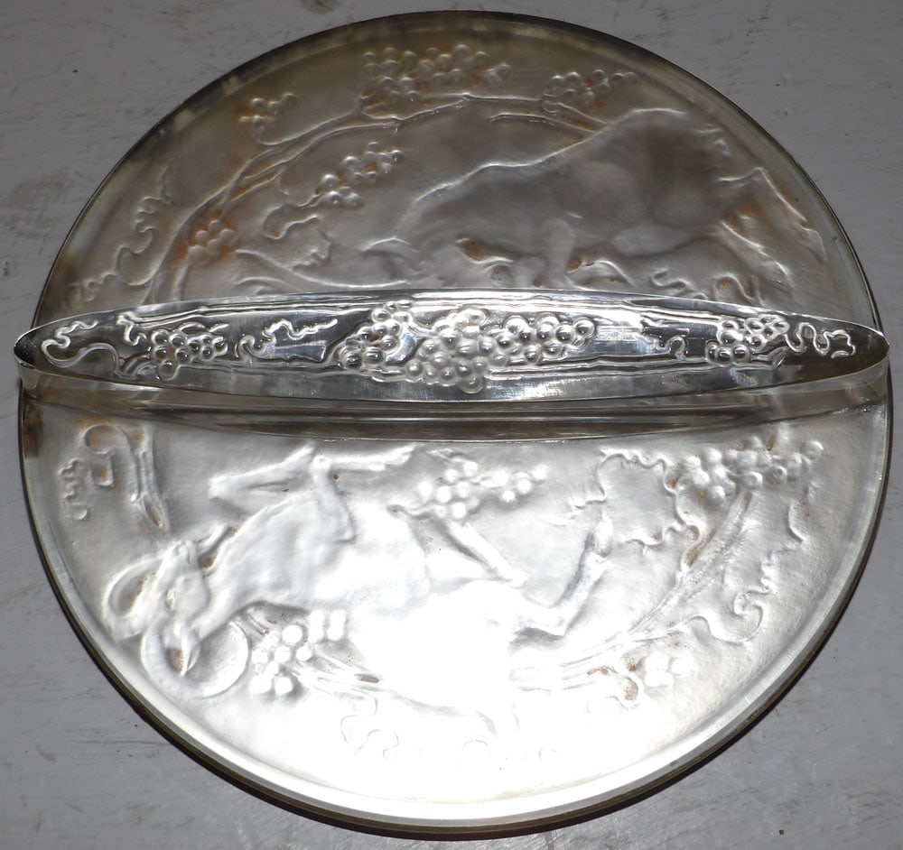 Lalique Deux Cheveres Hand Mirror (1 of 3)