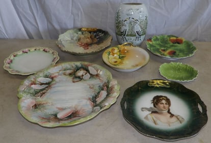 Lot of Hand Painted Porcelain Items