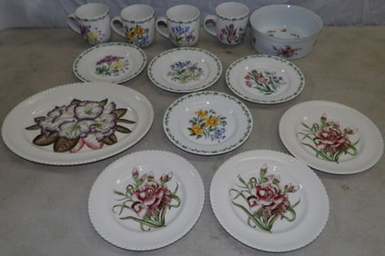 Lot of Hand Painted Porcelain Items