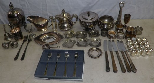 Lot of Silverplated Items