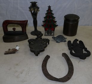 Lot of Vintage Metal Items