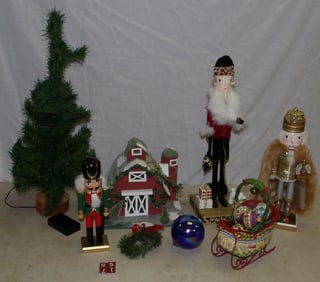 Lot of Decorative Christmas Items