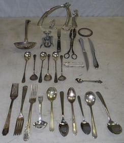 Lot of Silverplated Flatware