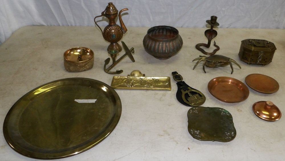 Lot of Brass & Copper Items (1 of 6)