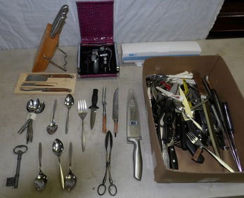 Lot of Kitchen Knives
