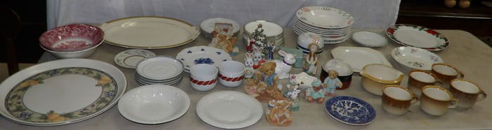 Lot of Porcelain Items & Figurines