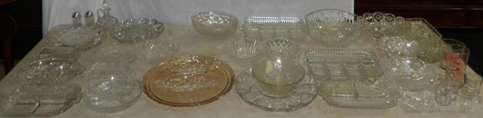 Lot of Glass Items