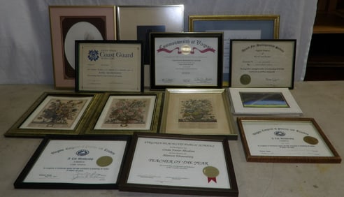 Lot of Framed Prints